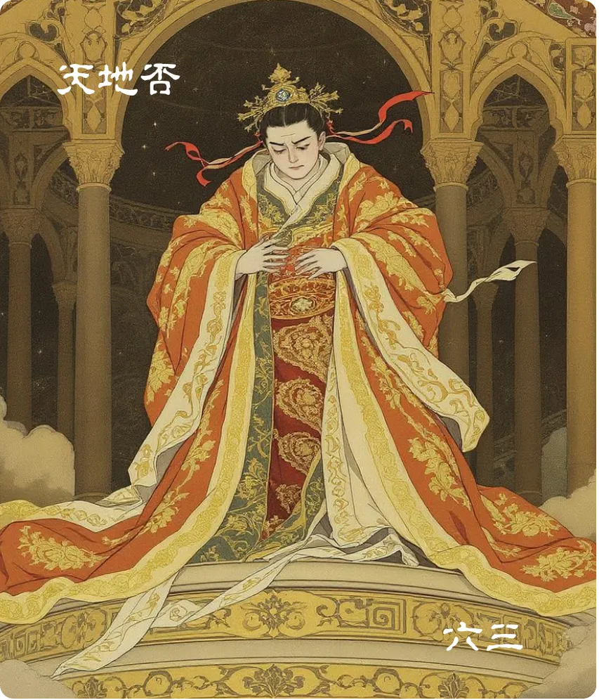 天地否卦六三爻卡:包羞