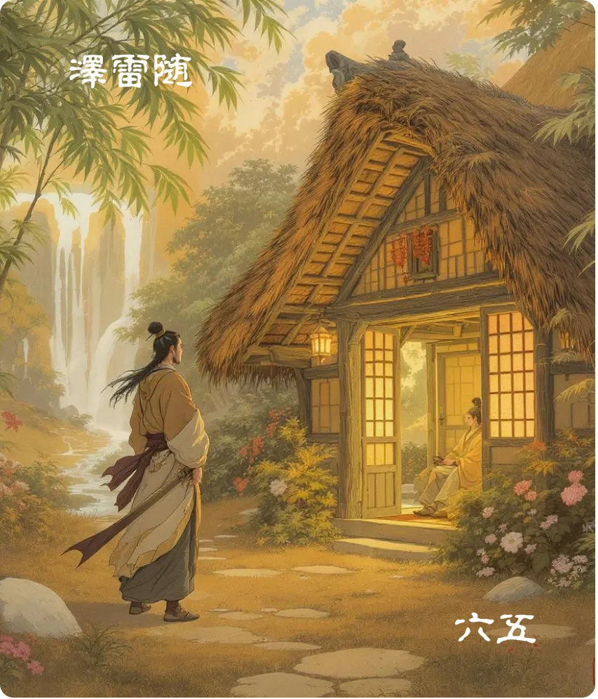 泽雷随卦九五爻卡：孚于嘉