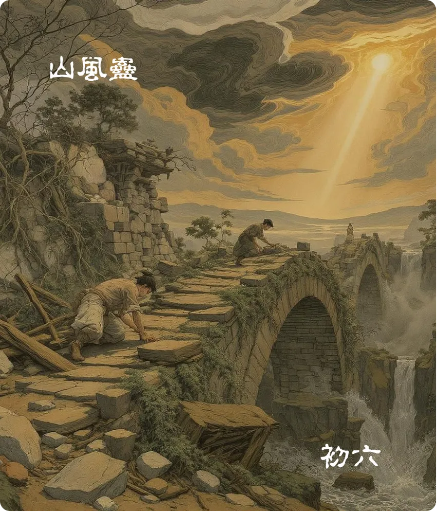 蛊卦初六爻卡——干父之蛊厉终吉