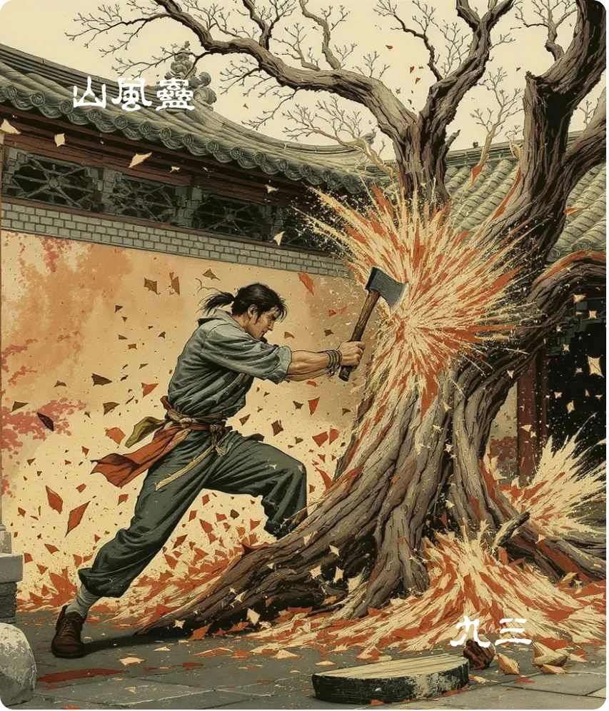 蛊卦九三爻卡——干父之蛊小有悔