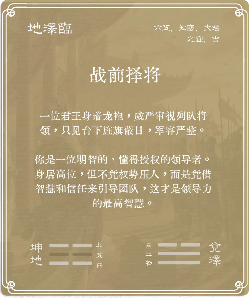 临卦六五爻背面