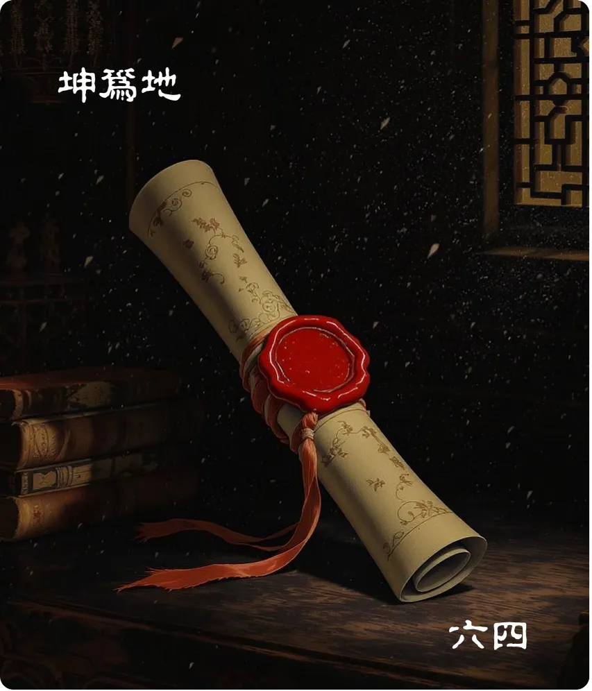 坤卦六四爻卡:括囊無咎