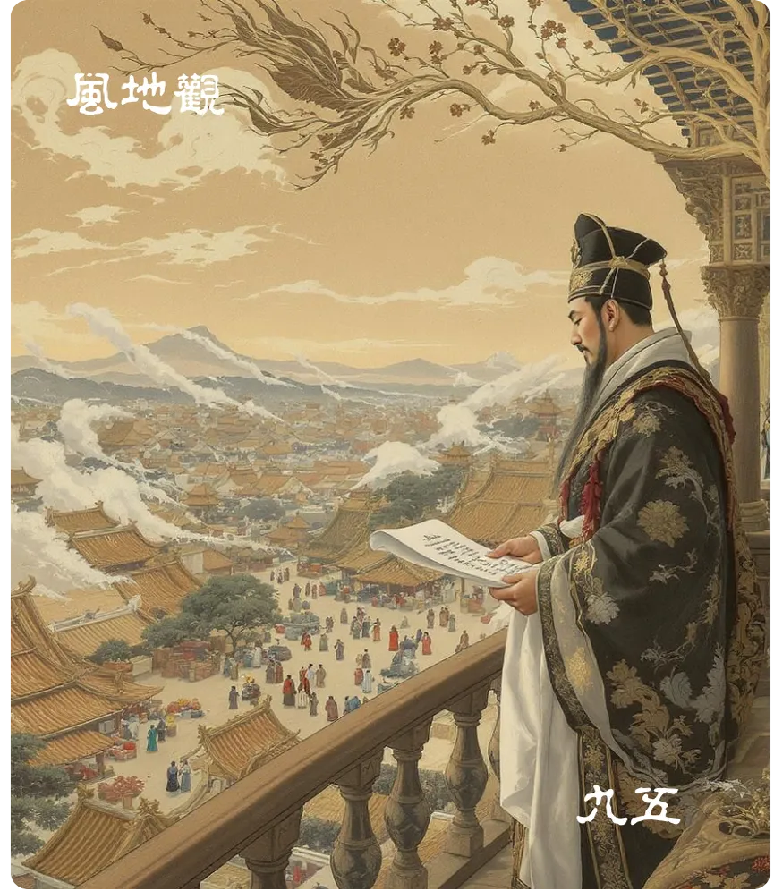 风地观卦九五爻卡:观我生君子