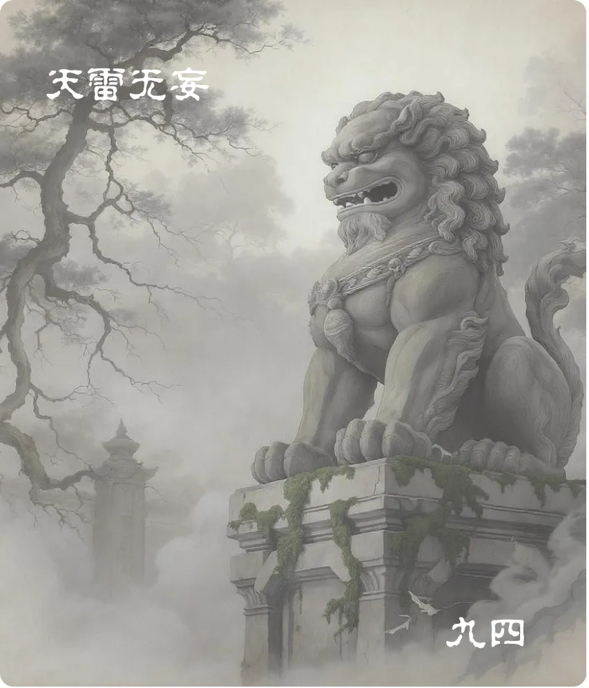 天雷无妄卦九四爻卡：可贞无咎