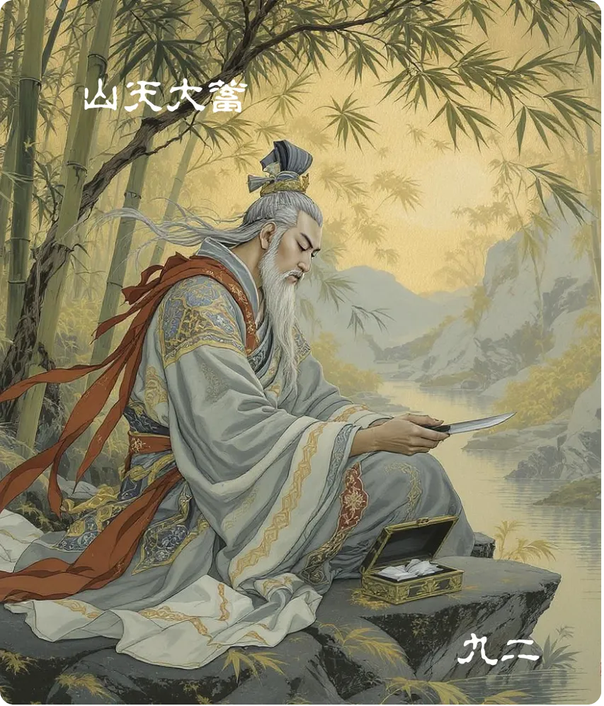 大畜卦九二爻卡——舆说輹