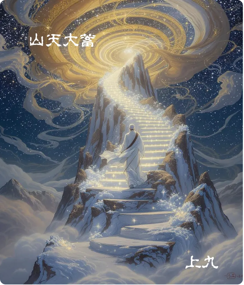 大畜卦上九爻卡——何天之衢亨