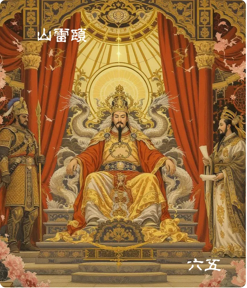 山雷颐卦六五爻卡：居贞吉