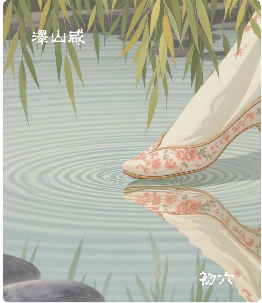 泽山咸卦初六爻卡:咸其拇