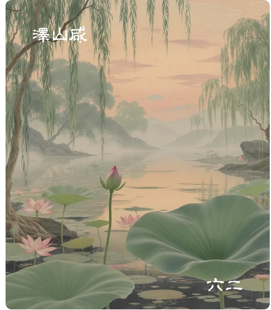 泽山咸卦六二爻卡:咸其腓