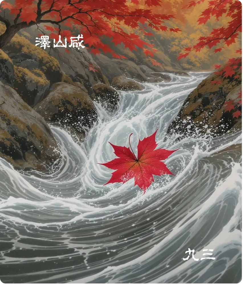 泽山咸卦九三爻卡:咸其股