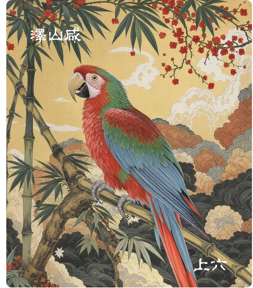 泽山咸卦上六爻卡:咸其辅颊舌