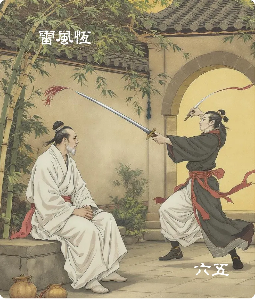 恒卦六五爻正面