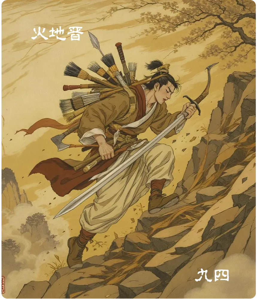 晋卦九四爻卡——晋如鼫鼠