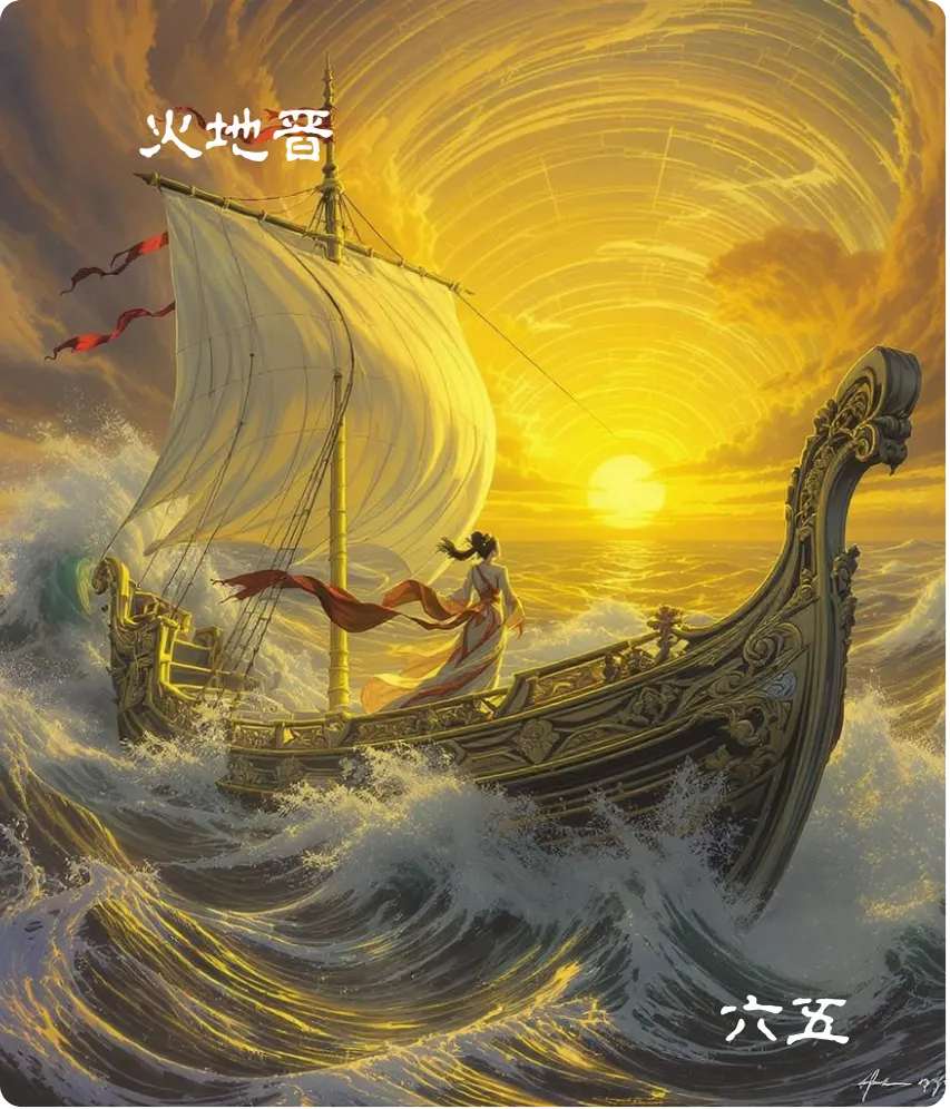 晋卦六五爻卡——失得勿恤往有庆