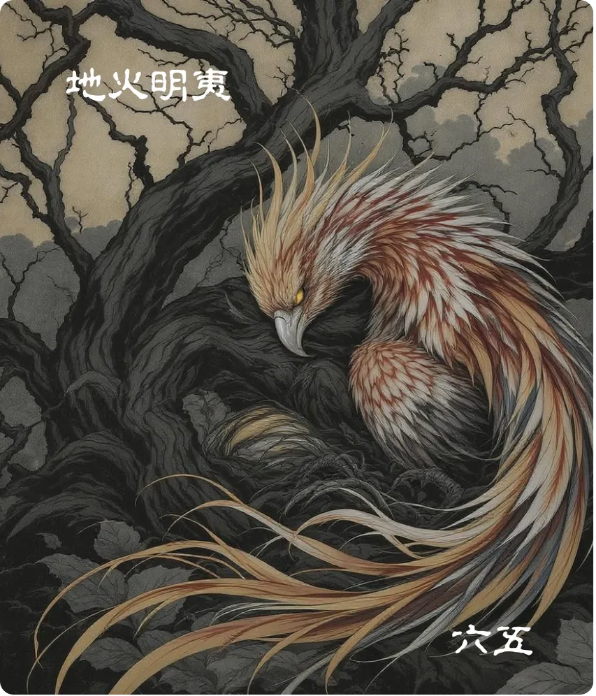 明夷卦六五爻卡——箕子之明夷利贞