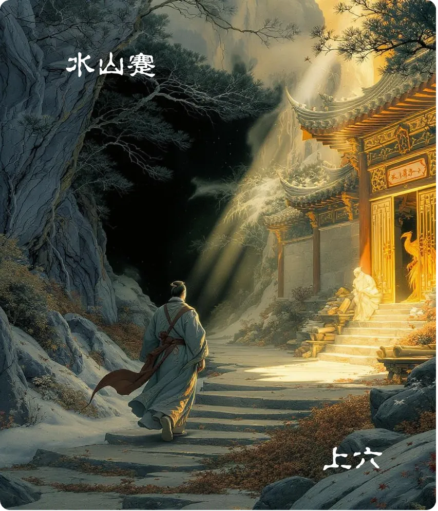 水山蹇卦上六爻卡——往蹇來碩