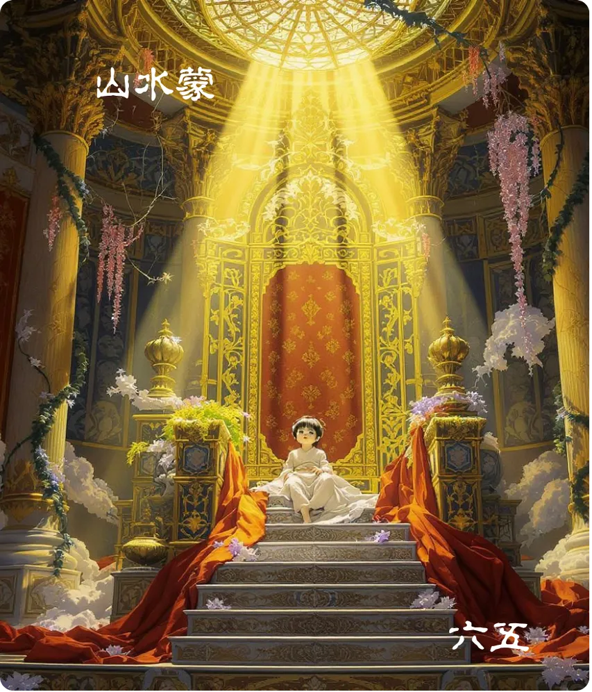 蒙卦六五爻卡——童蒙