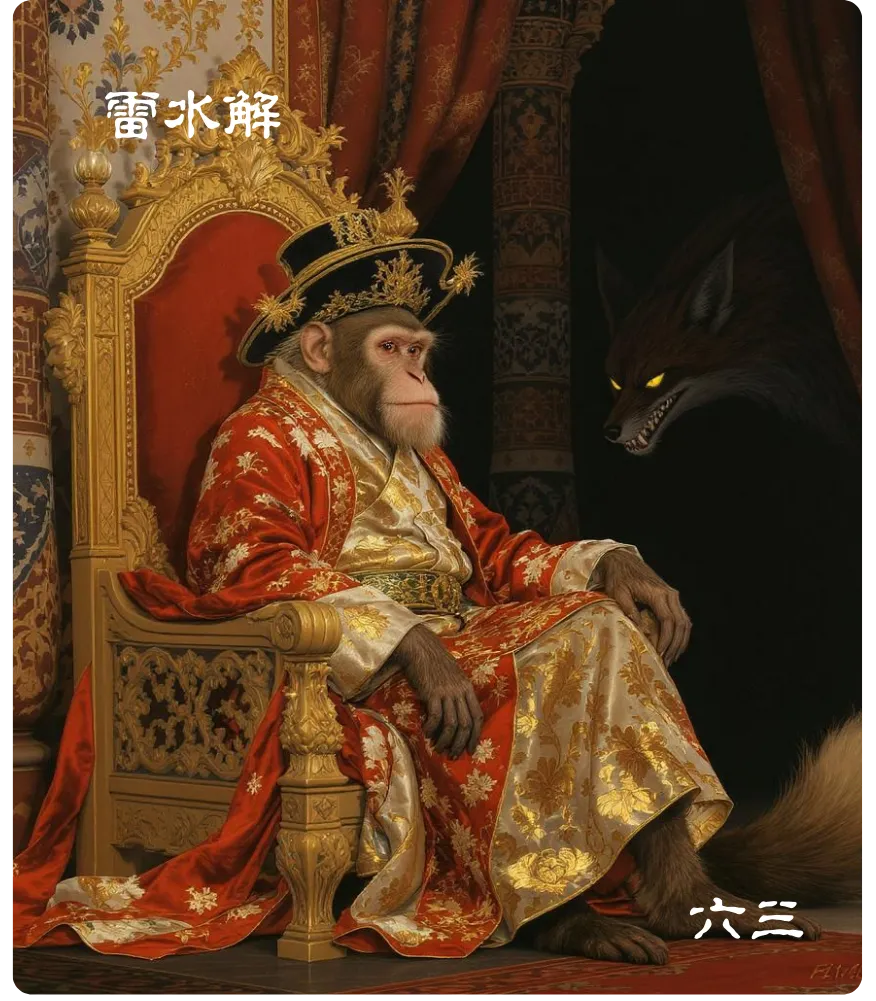 解卦六三爻正面