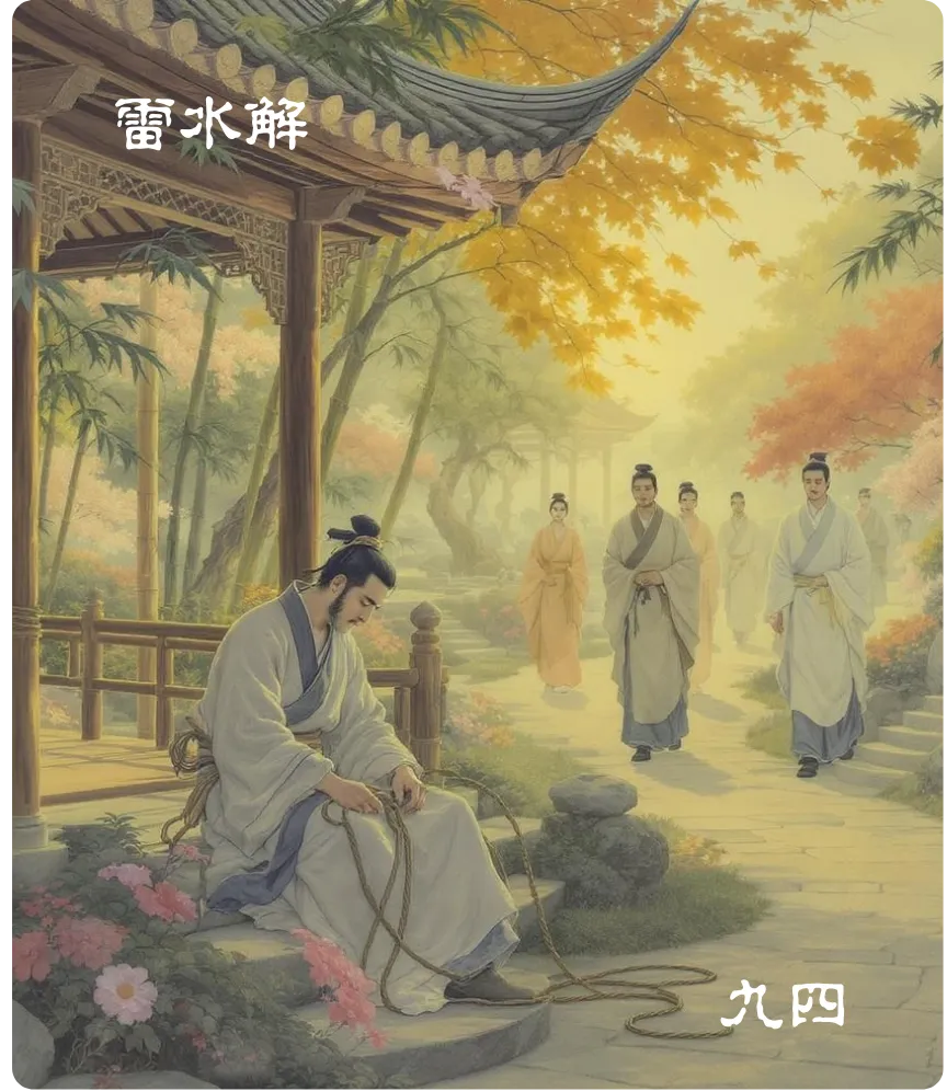 解卦九四爻正面