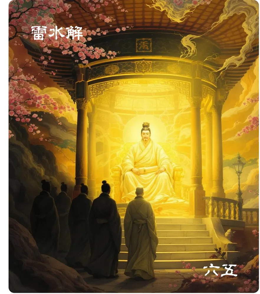 解卦六五爻正面