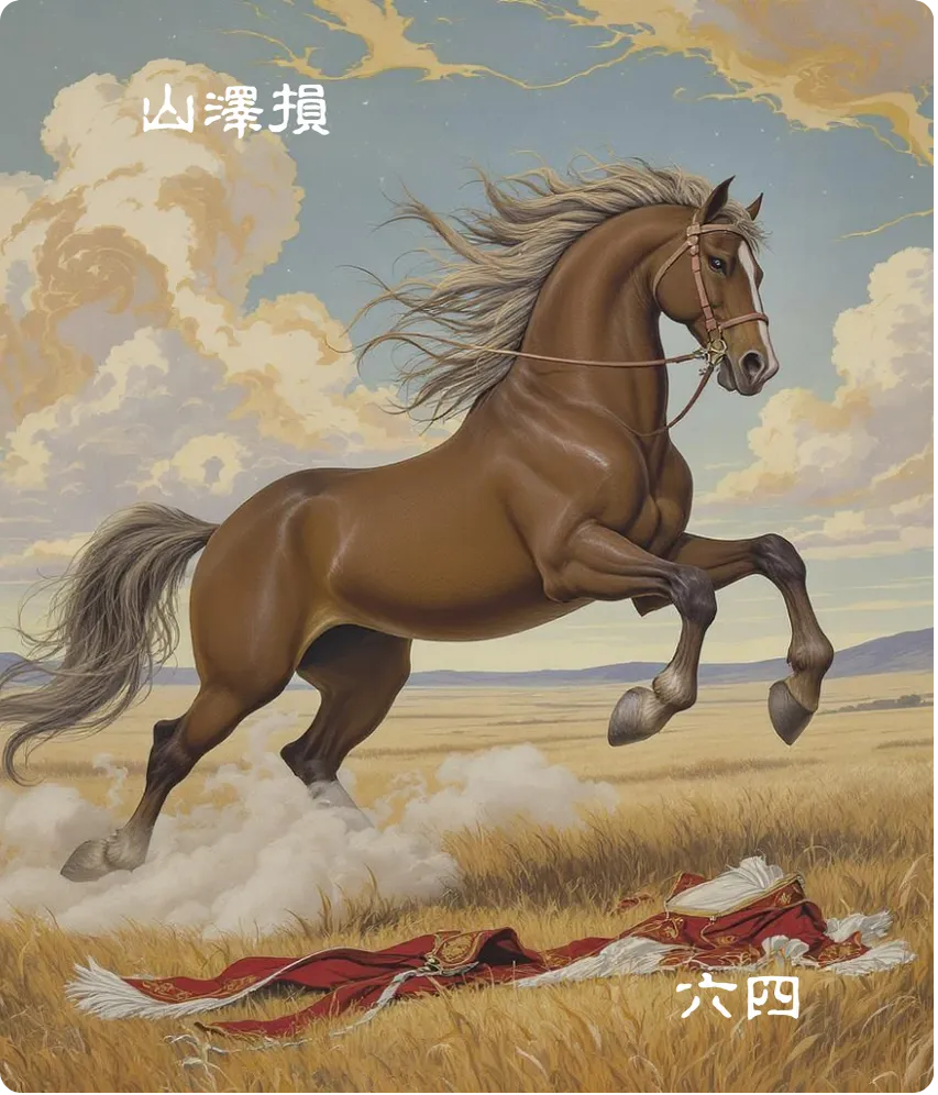 损卦六四爻卡——损其疾，使遄有喜