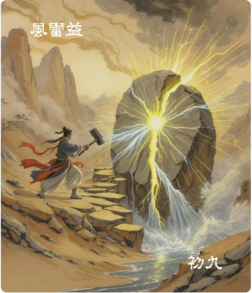 益卦初九爻卡——利用为大作