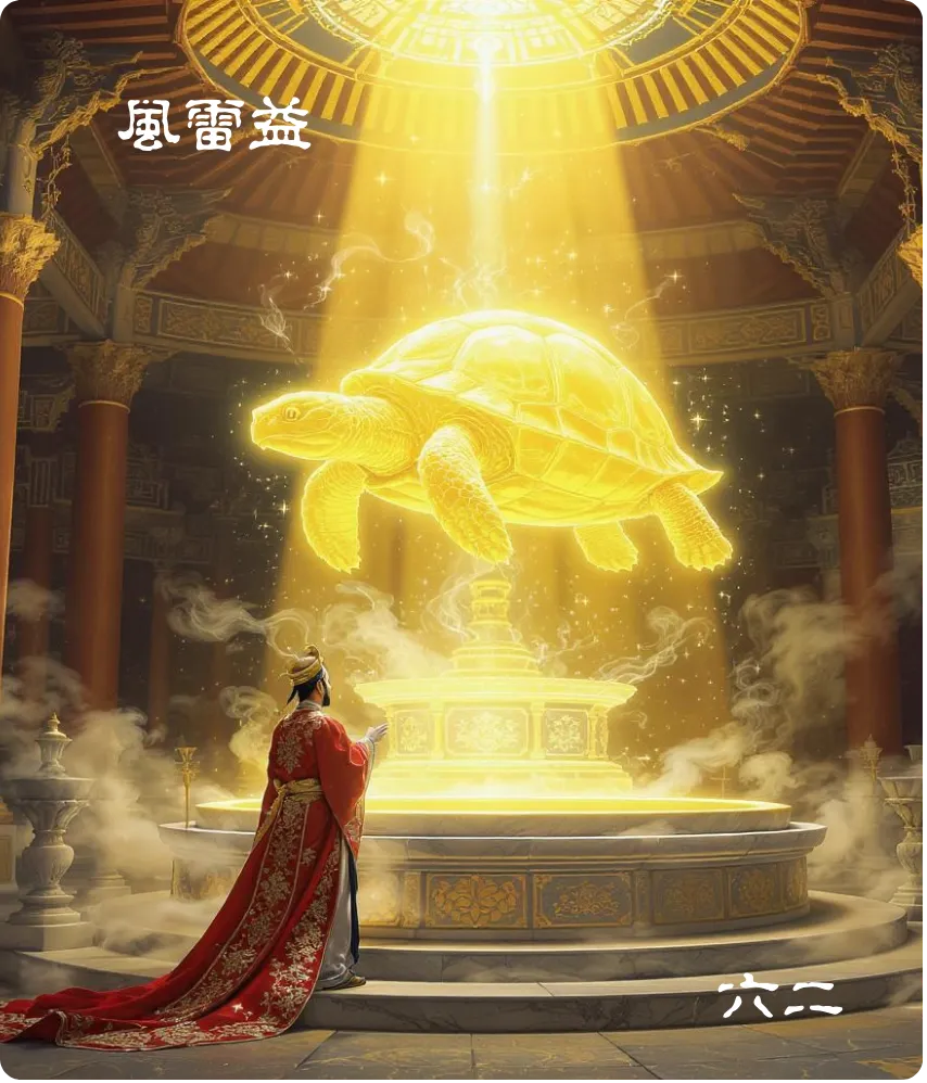 益卦六二爻卡——或益之十朋之龟