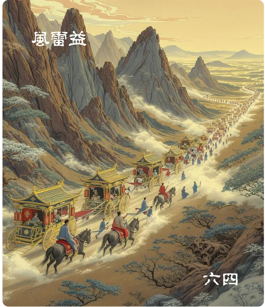 益卦六四爻卡——中行告公从