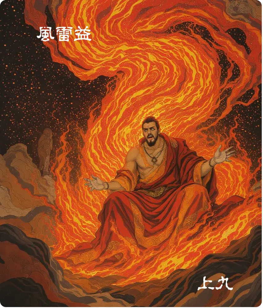 益卦上九爻卡——莫益之或击之