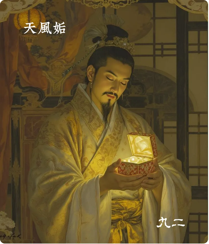 姤卦九二爻卡——包有鱼