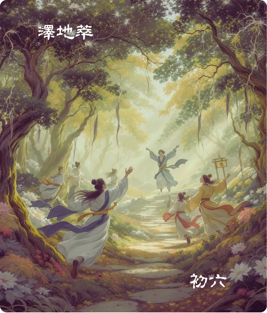 萃卦初六爻卡——乃乱乃萃