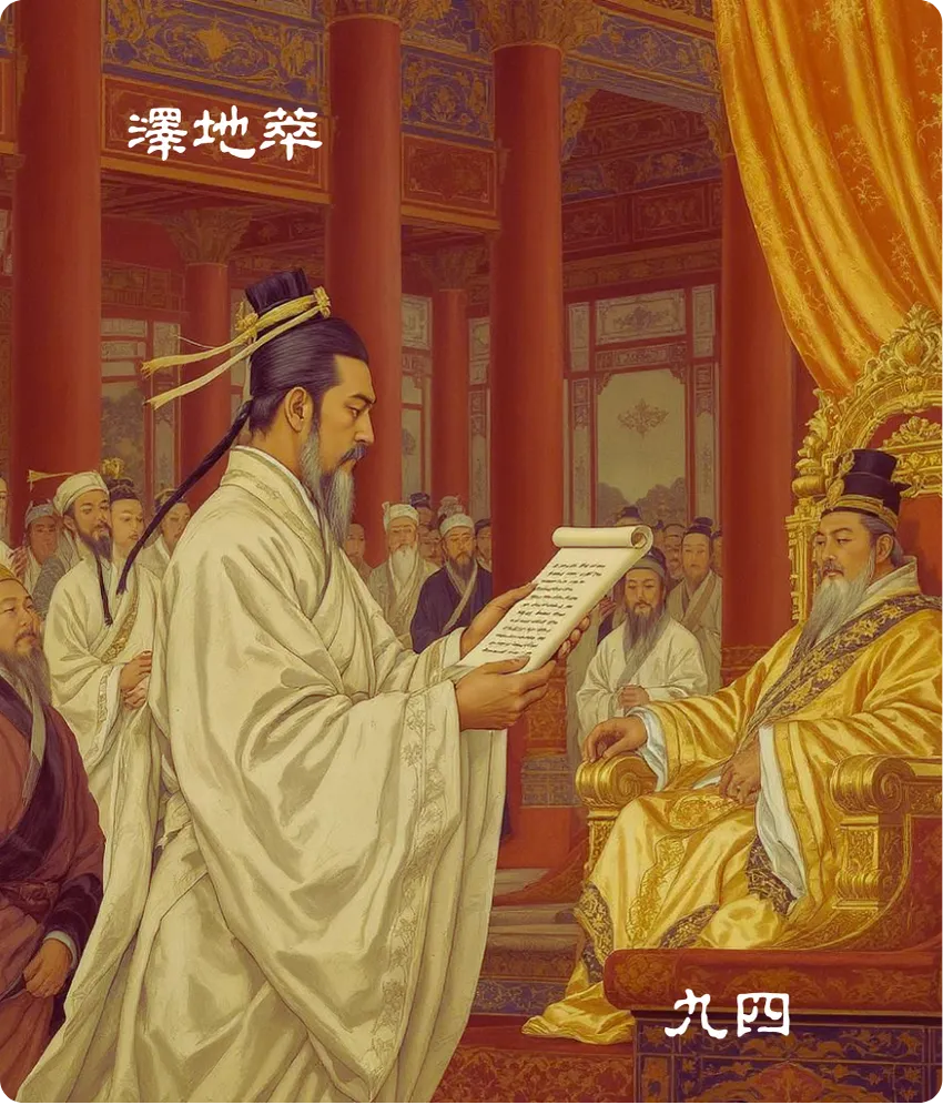 萃卦九四爻卡——大吉无咎