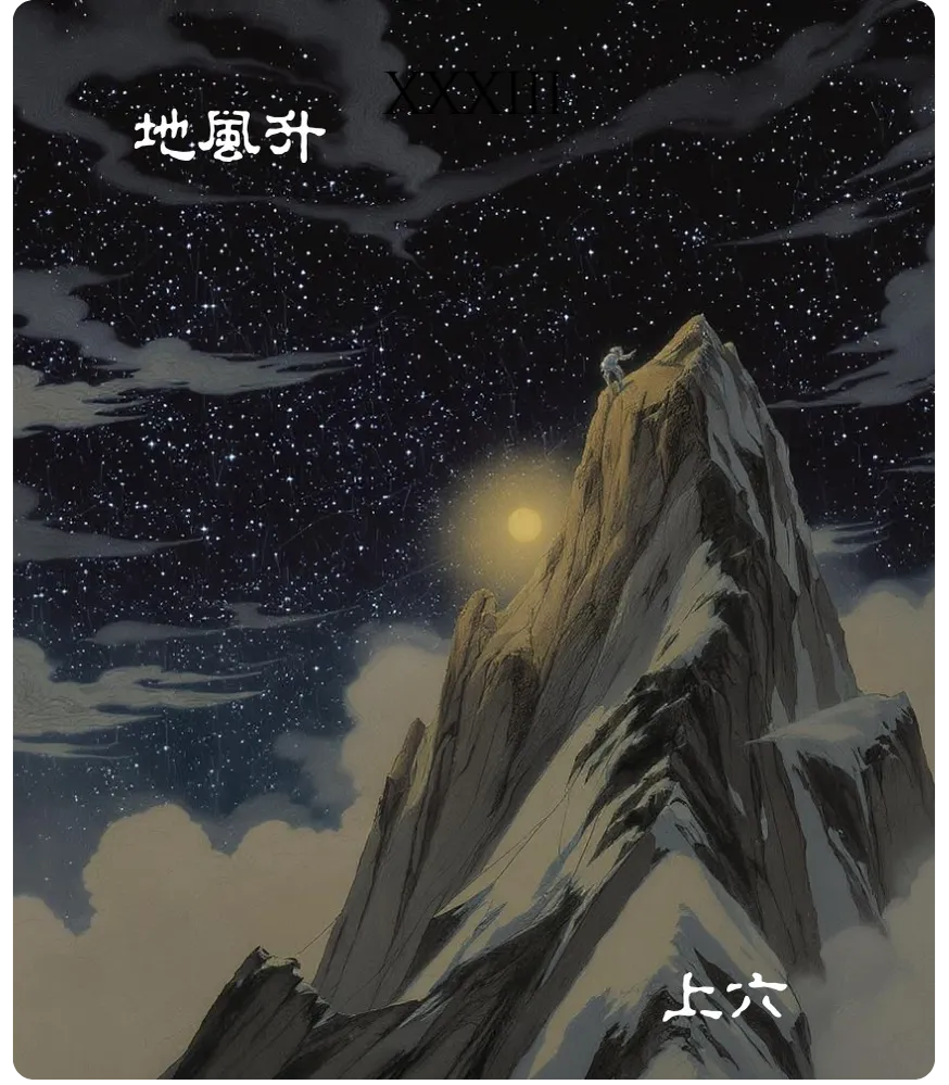 升卦上六爻卡——冥升