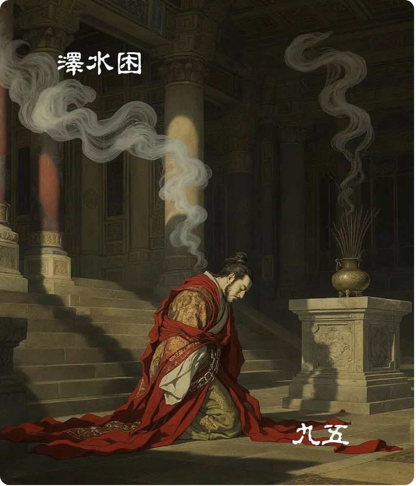 困卦九五爻卡——劓刖困于赤绂