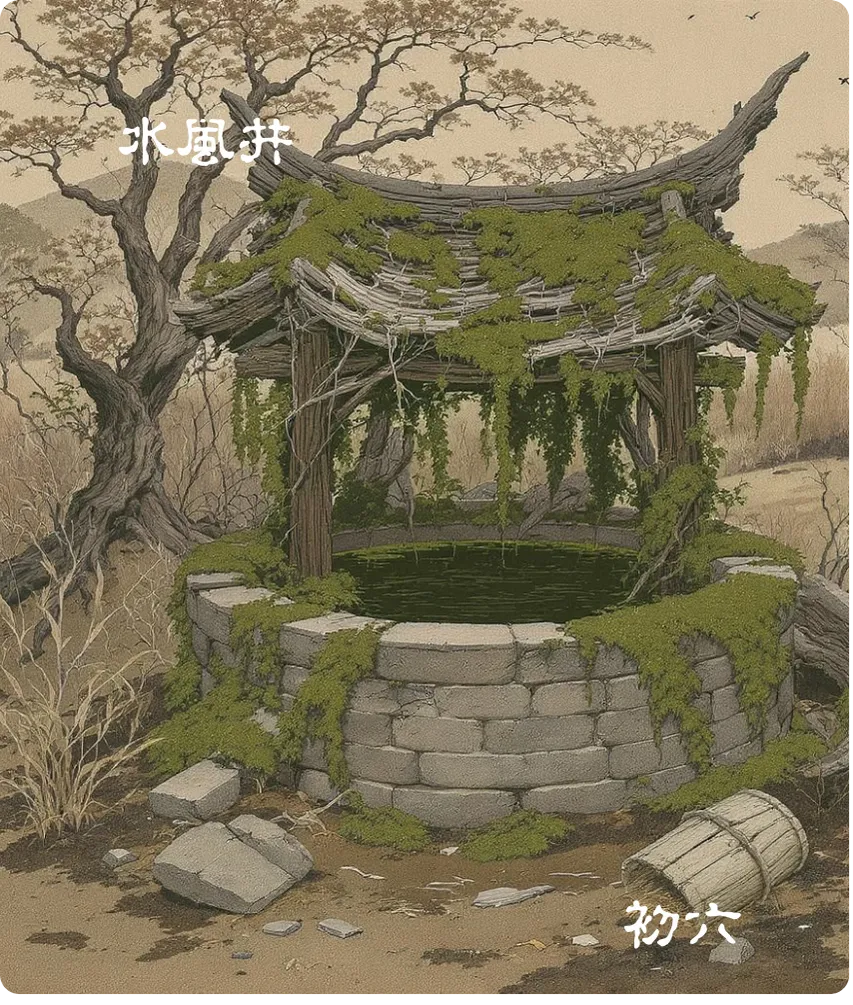 井卦初六爻卡——井泥不食