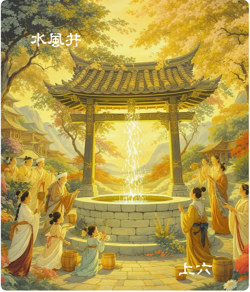 井卦上六爻卡——井收勿幕