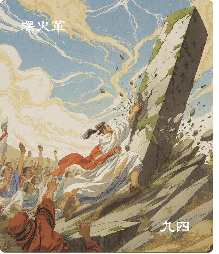 革卦九四爻卡——有孚改命