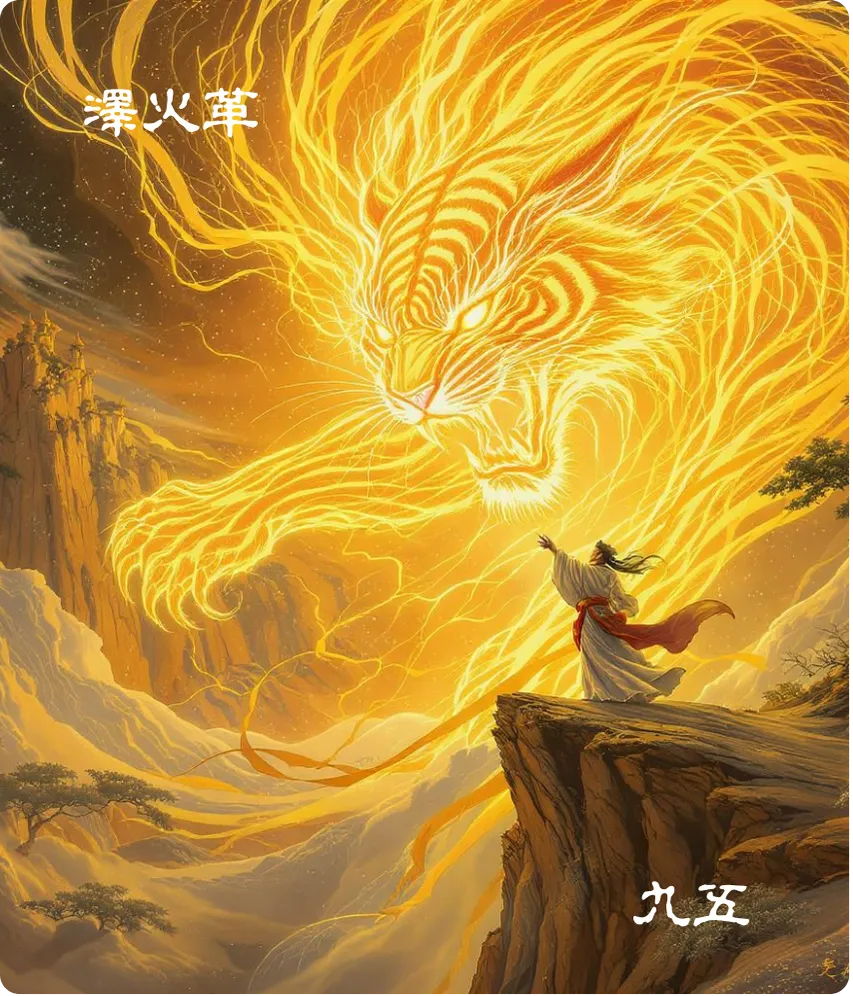 革卦九五爻卡——大人虎变