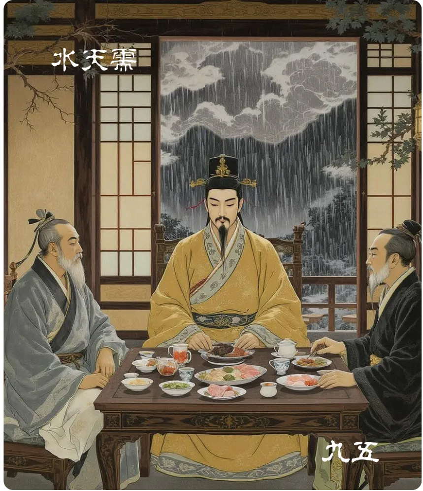 需卦九五爻卡——需于酒食