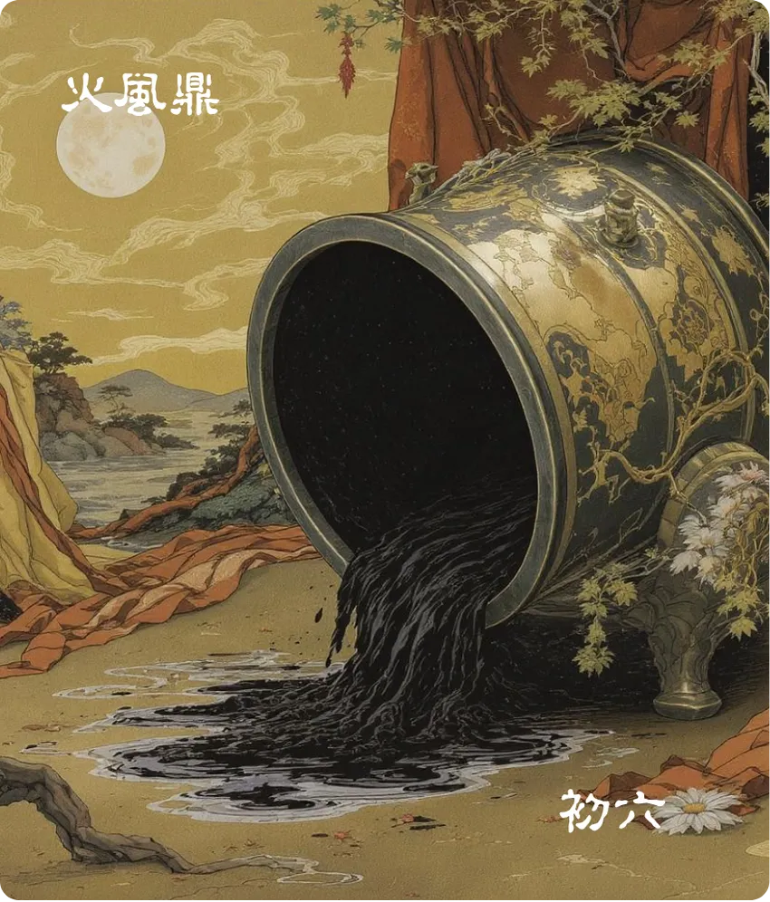 鼎卦初六爻卡——鼎颠趾