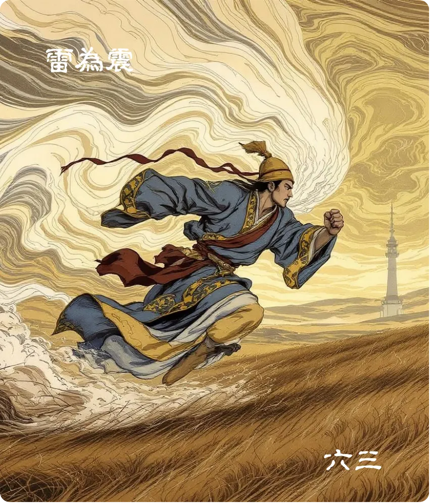 震卦六三爻卡——震苏苏