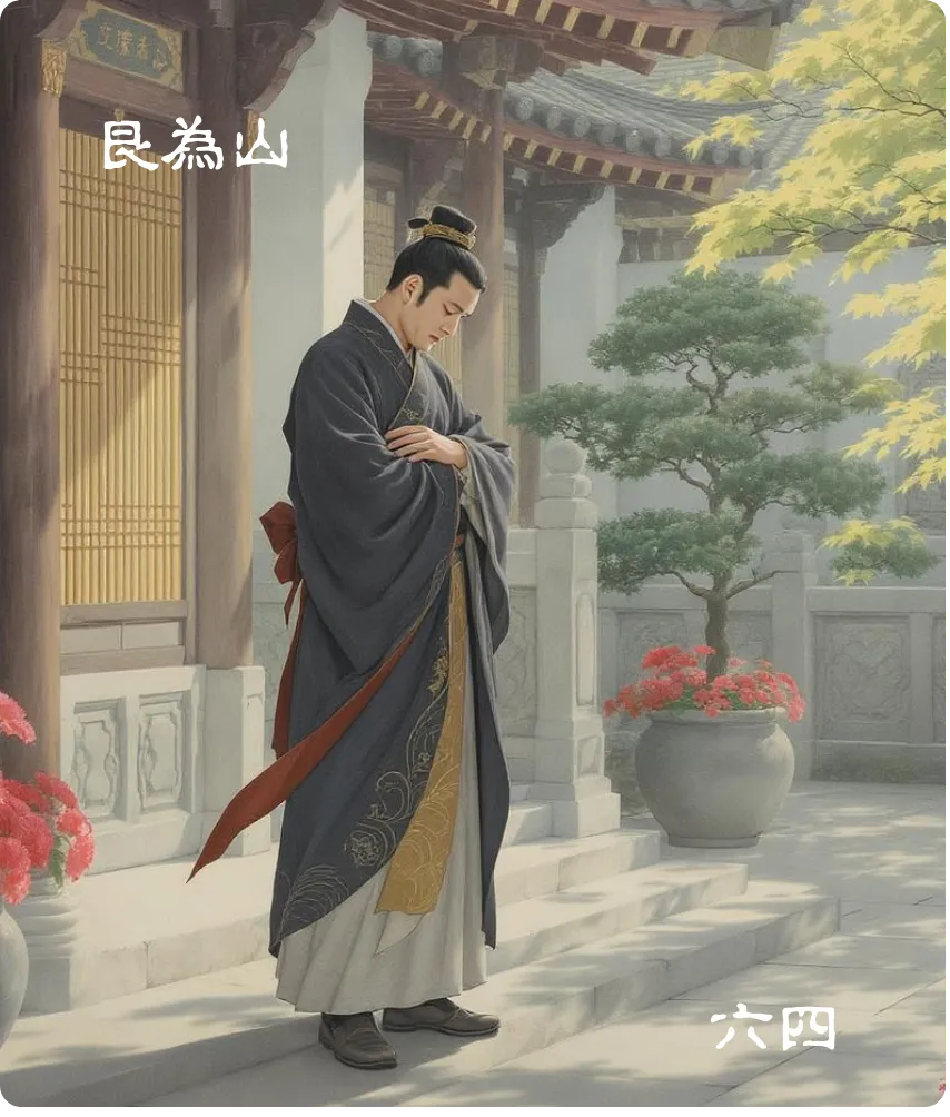 艮卦六四爻卡——艮其身