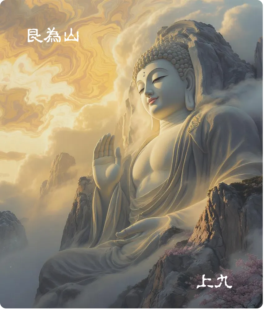 艮卦上九爻卡——敦艮