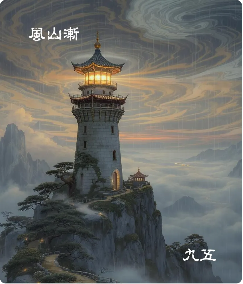 渐卦九五爻卡——鸿渐于陵