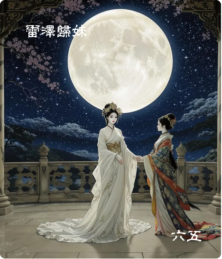 归妹卦六五爻卡——帝乙归妹