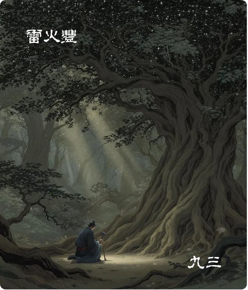 丰卦九三爻卡——丰其沛