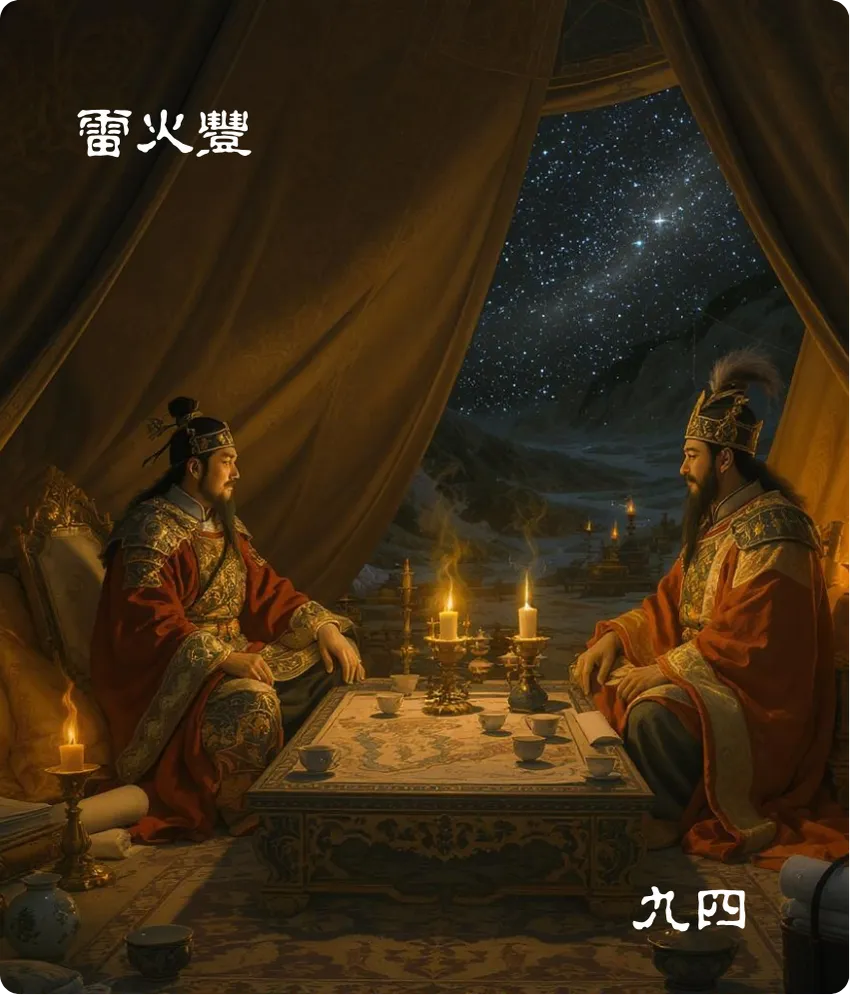 丰卦九四爻卡——丰其蔀见斗