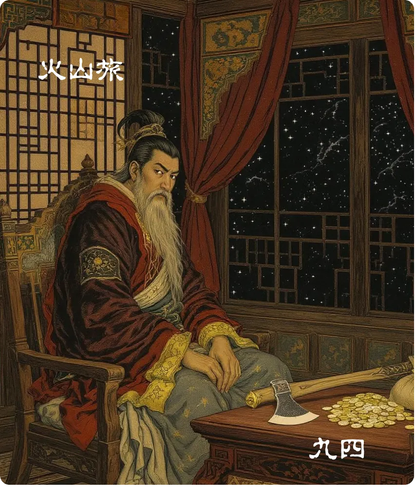 旅卦九四爻卡——旅于处