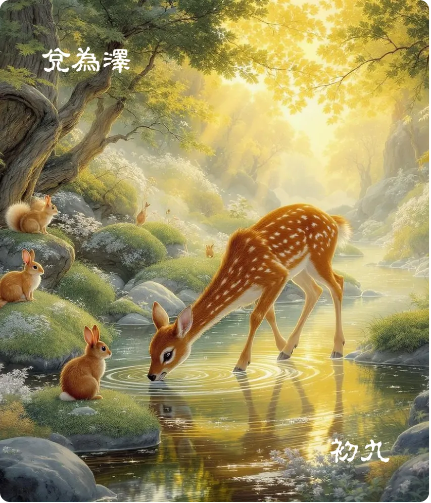 兑卦初九爻卡——和兑