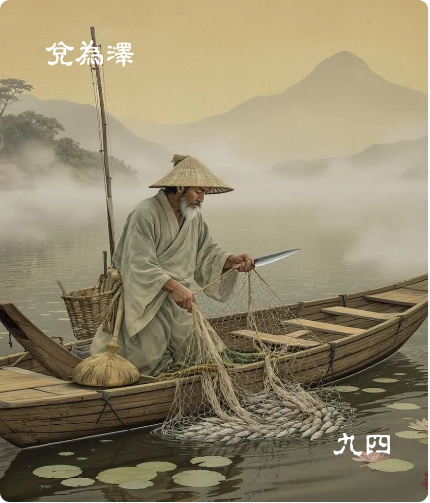 兑卦九四爻卡——商兑